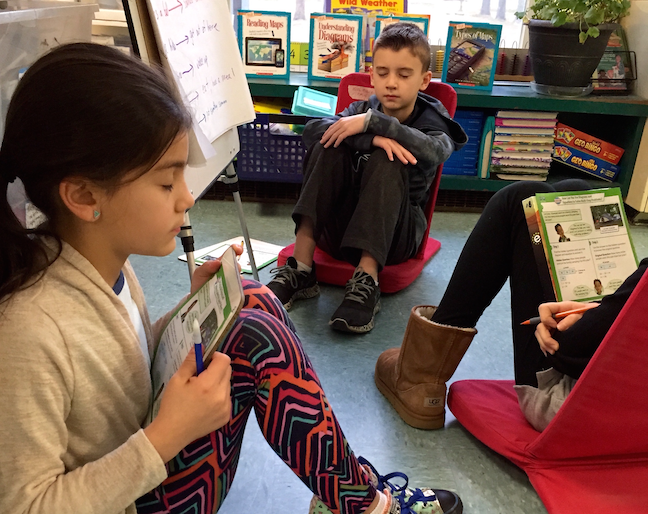 Youngsters in the West Bridgewater School District are led through a few minutes of mindful breathing cycles before class every morning and at times during the school day. It works—educators report fewer incidents of depression, anxiety and negative behavioral problems.