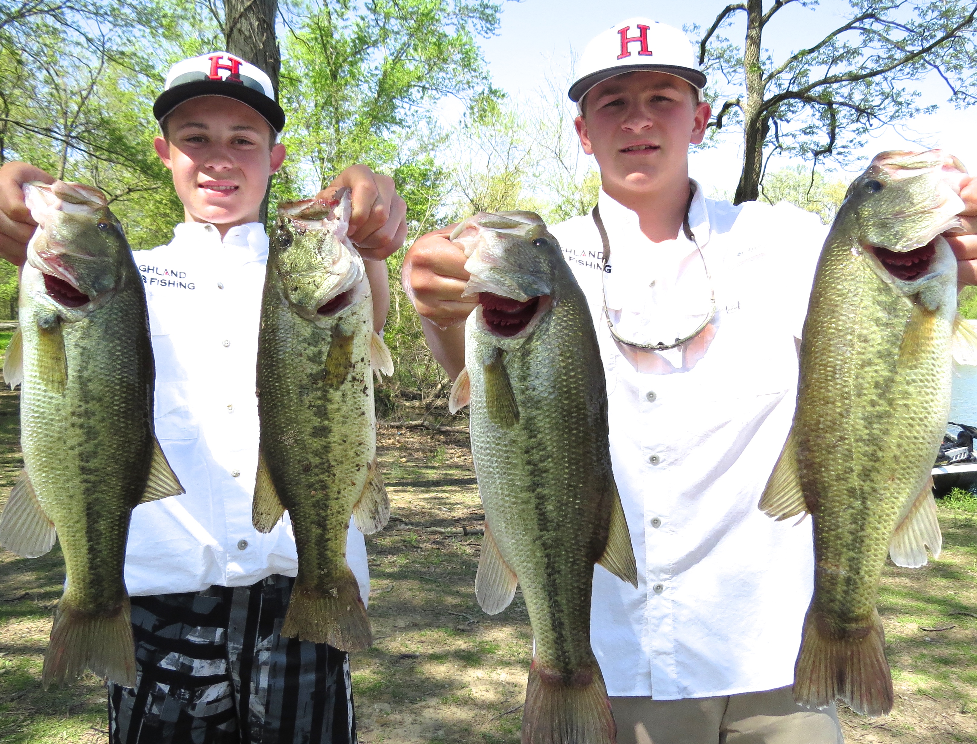 Bass fishing is a big part of life in southern Illinois. Now, students—such as these young fishermen from Highland High School—pursue their hobby as a team sport, which has also been introduced in other states, such as Kentucky. 