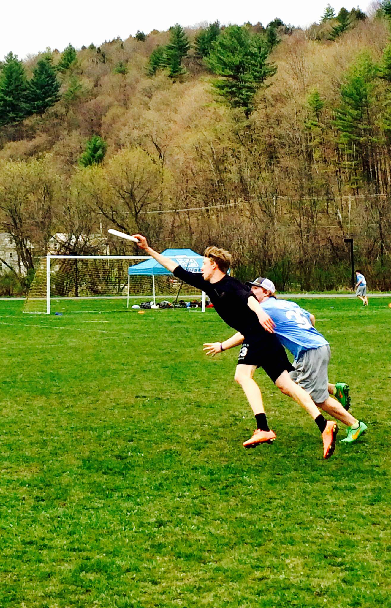Boys and girls who play Ultimate Frisbee often prioritize sportsmanship over the score, says Montpelier High School's athletic director. Spirit awards are given out at every tournament. 