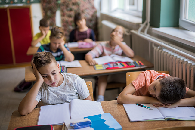 As more schools grapple with hotter temperatures—which have been shown to hamper learning—district leaders and state officials are finding ways to fund the installation of air conditioning. (gettyimages.com: skynesher)
