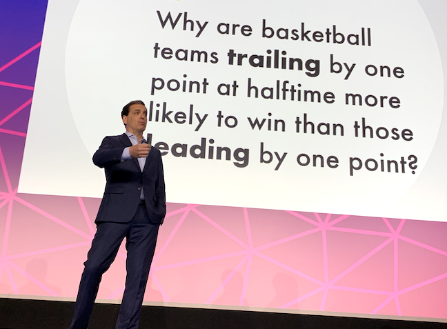 Opening keynote speaker Daniel Pink told the FETC audience that students are wired to work on independent, self-directed and artistic projects in the afternoon.