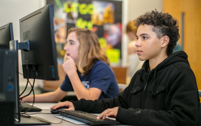 Online learning will come more naturally to students in North Carolina's Dare County Schools because they have been engaged in digital education for enrichment and dual-enrollment for the last few years.