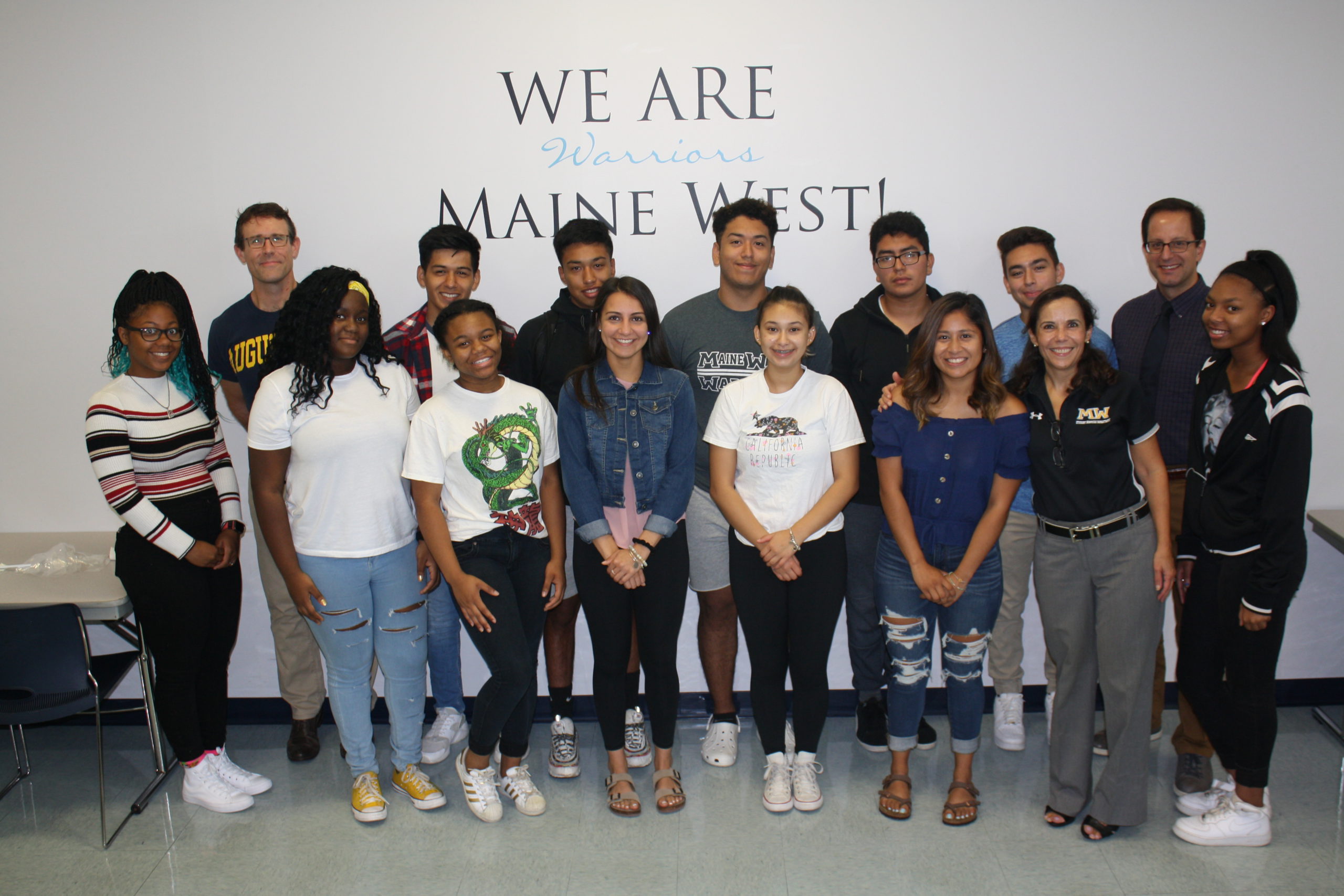 “I feel like I can be successful at Maine West” and “I know an adult I can talk with if I need help” are just two of the comments students have made about the ASCEND program, which illustrates the district is successfully addressing the Latino education crisis by improving the achievement of hispanic students.