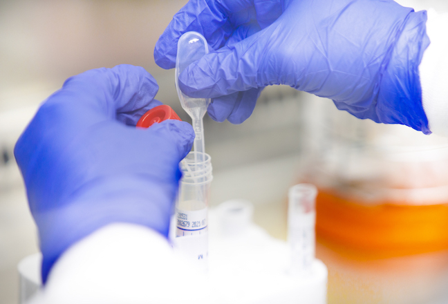 Guidelines for stemming the spread of coronavirus when schools reopen include screening, hand-washing, face masks and social distancing. (Photo courtesy of the University of Kentucky)