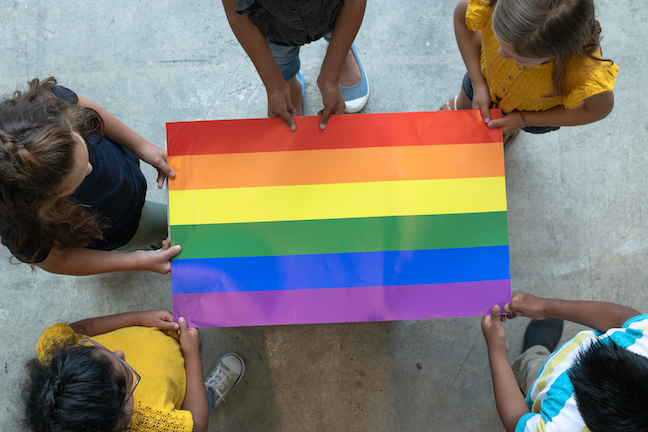Gay-straight alliances seem to create a greater environment of tolerance that reduces bullying of LGBTQ students. (GettyImages.com/ FatCamera)