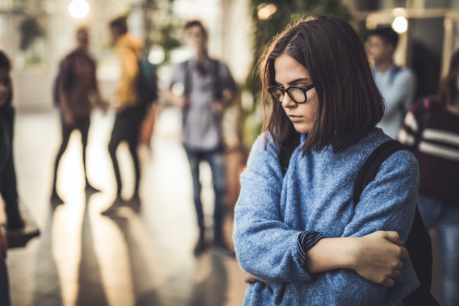 With schools reopening, teachers should be trained to spot signs of students suffering trauma and in need of mental health care. (GettyImages/skynesher)