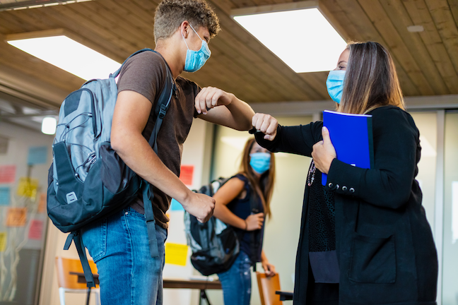 Some 67% of secondary students said teachers offered extra help this fall, compared to 58% of learners who said the same pre-COVID. (GettyImages/eyecrave)