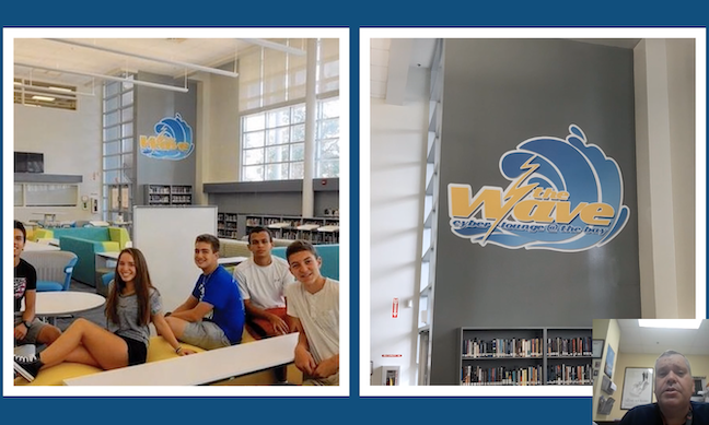 Students are reading more and checking out more books since Florida's Cypress Bay High School moved its library collection online.