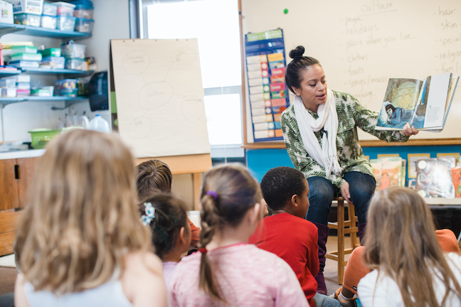 Roger Williams University will expand on its K-12 initiative to design and track new equity goals for Providence Public Schools (photo taken pre-COVID).