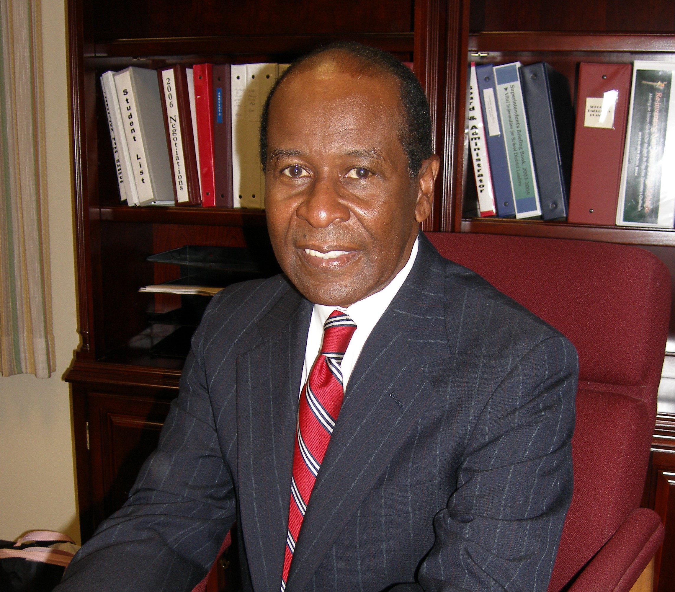 Leonard D. Fitts is the interim superintendent of the Moorestown School District in Moorestown, New Jersey
