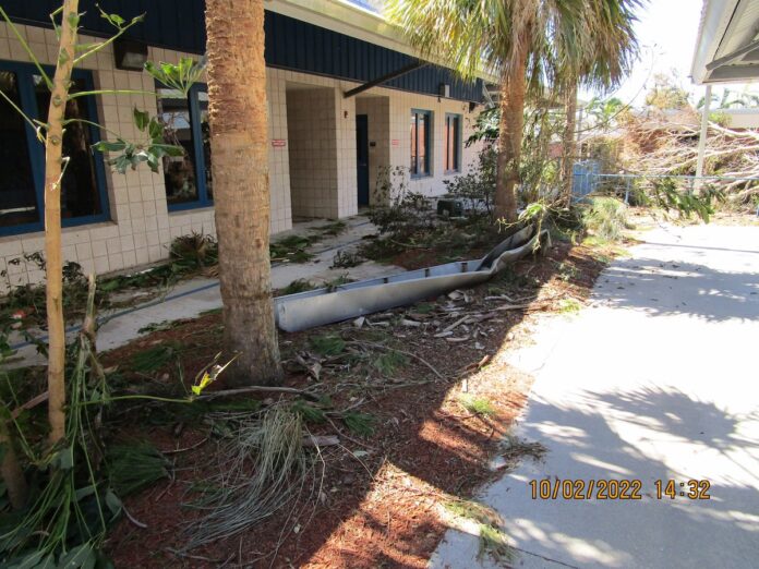 Hurricane Ian damage (Photo: School District of Lee County)