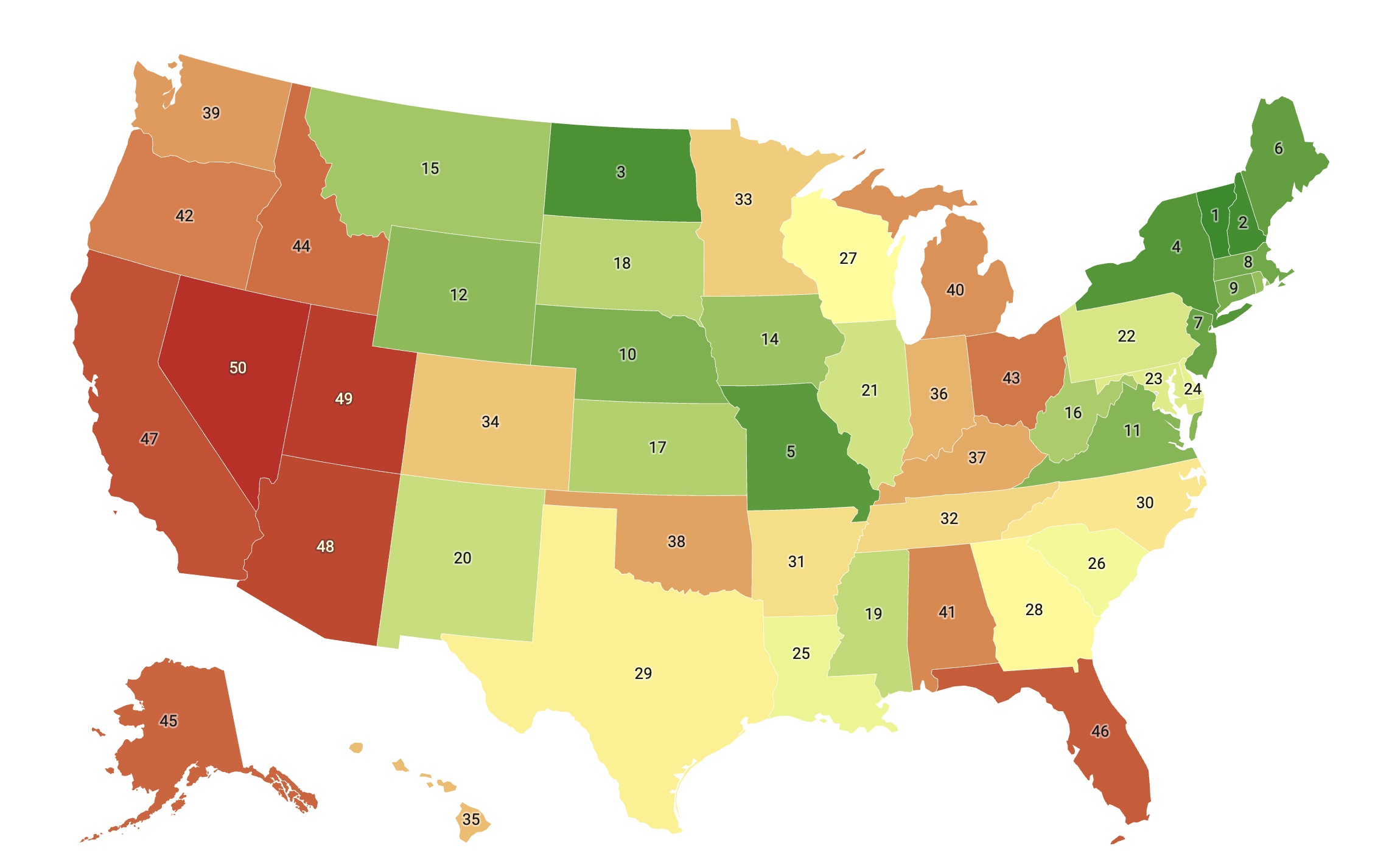 Student-teacher ratios Teachers per 1,000 students in all 50 states (Scholaroo)