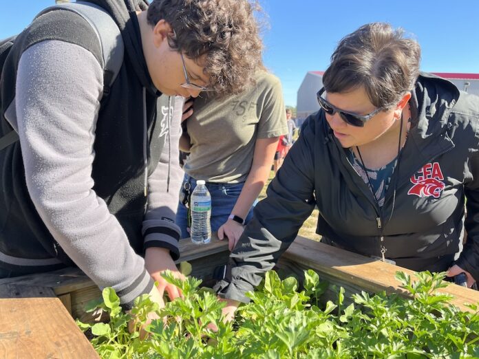 Promoting student wellness with a gardening club and other activities is a priority for Principal Ahna Davis of Cabot Freshman Academy in Arkansas.